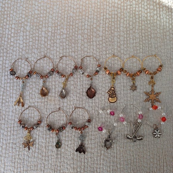 Lot of 13 Vintage Glass Markers - Picture 4 of 7